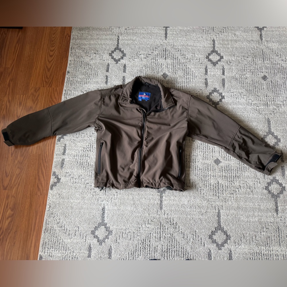 Spiewak Men's Dark Brown Military Jacket